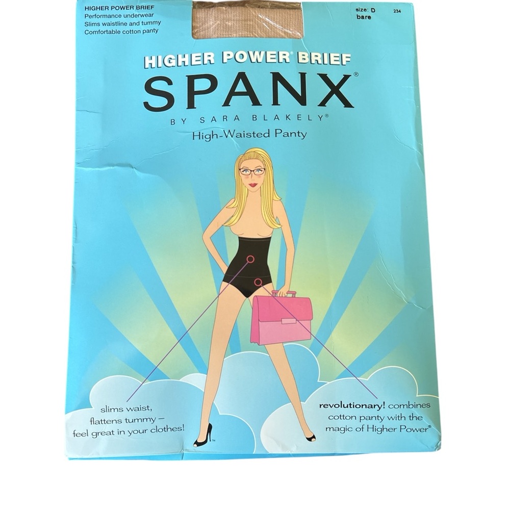 SPANX Higher Power Brief in bare size D/Large